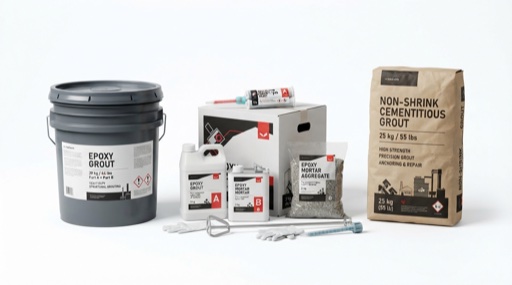 Epoxy Grouting & Concrete Repair — Gulf Union Ozone Saudi Arabia